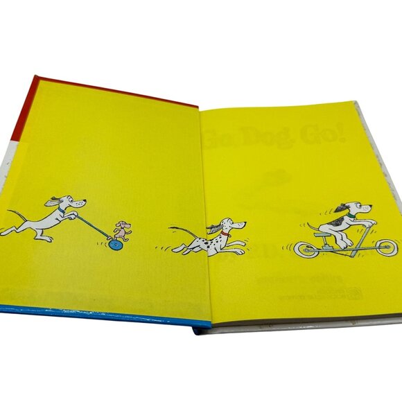 Go Dog Go By P.D. Eastman Hardcover Beginner Books Edition 1961 Storybook - Picture 2 of 13